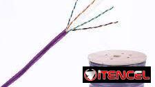 BARPA Cable Cat.6 U/UTP LSZH – 23AWG CABLE DE COBRE CAT6 U/UTP – LSZH -23 AWG – 0,55mm 305m Conector Macho RJ45
