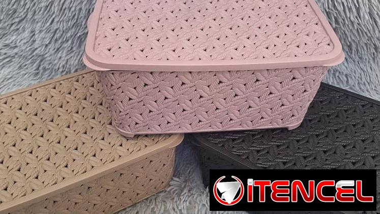 Cestas organizadoras con tapa (G2)