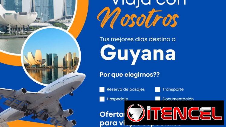 Pasajes para Guyana