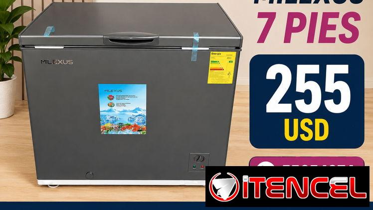 🧊 Nevera MILEXUS 7 pies – Nueva con Garantía