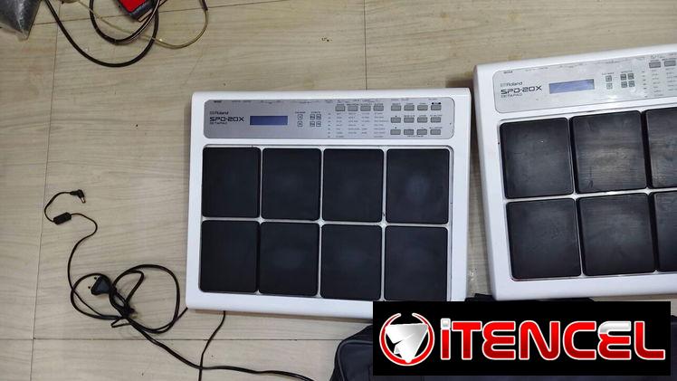 Se vende pad Roland SPD20X en perfecto estado, con adaptador y funda originales.
