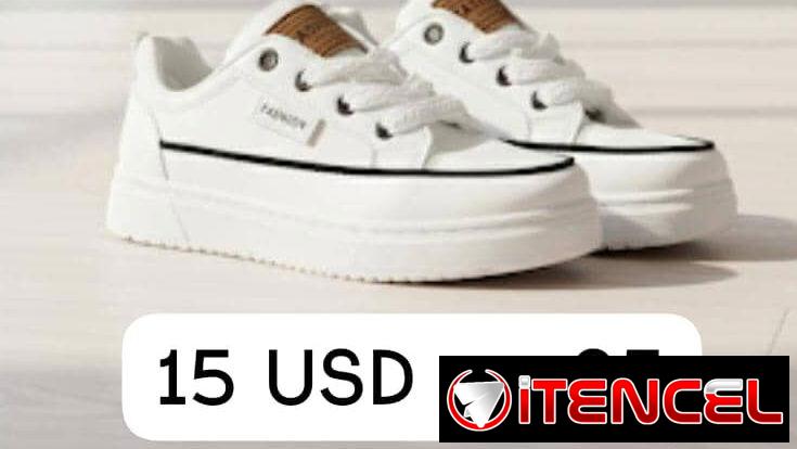 Tenis 2 modelos y sandalias rojas