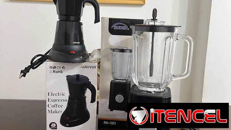 Cafetera + licuadora
