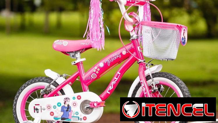 Bicicletas medida 12 nuevas en su caja rosada para las pequeñas de la casa de 2 años a 4 años