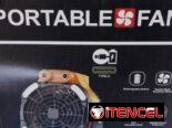 Ventilador lampara recargable con doble aspas y función de humidificador con 3 velocidades dura toda la noche 50 USD