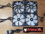 Set de 4 Fanes Corsair PWM de 120 mm iCUE SP120 RGB ELITE