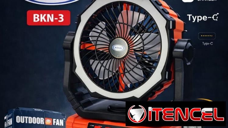 Ventilador recargable