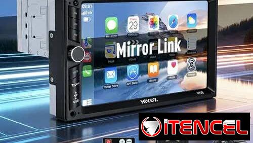 Reproductora de carro pantalla táctil .  70 USD