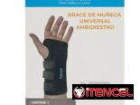 MUÑEQUERA KAMEX UNIVERSAL AMBIDIESTRO NEGRO, 1 UNIDAD