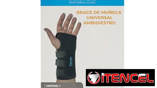 MUÑEQUERA KAMEX UNIVERSAL AMBIDIESTRO NEGRO, 1 UNIDAD
