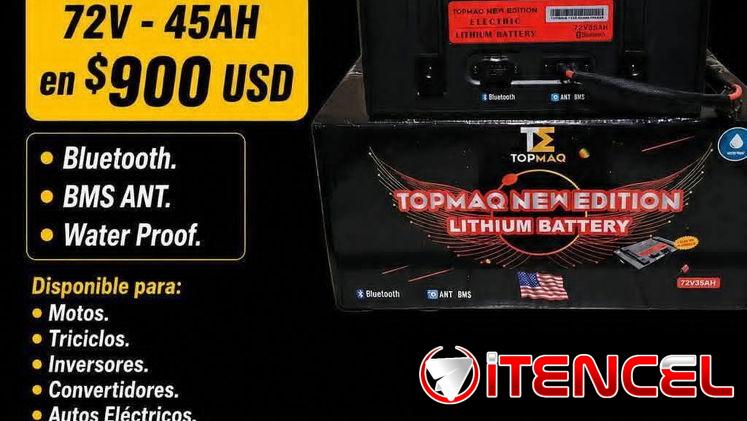 Baterías de Litio TOPMAQ BRYDERK (72V-45AH)