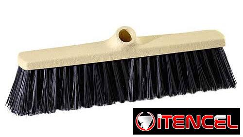 CEPILLO INDUSTRIAL 50CM FIBRA RIGIDA CON PALO, PARA USO EN OBRAS, PATIOS O TALLERES