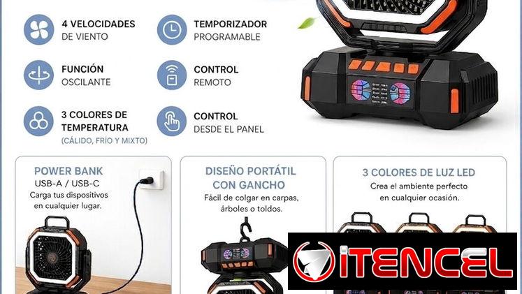📢Ventiladores Recargables📢