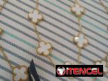 Juegos de acero inoxidable con enchape de oro 24k