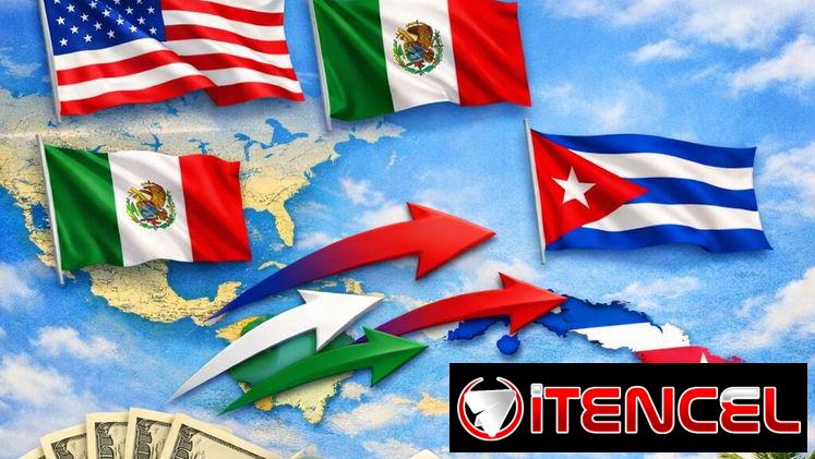 Remesas desde EE.UU. y México hacia Cuba – Entrega a domicilio