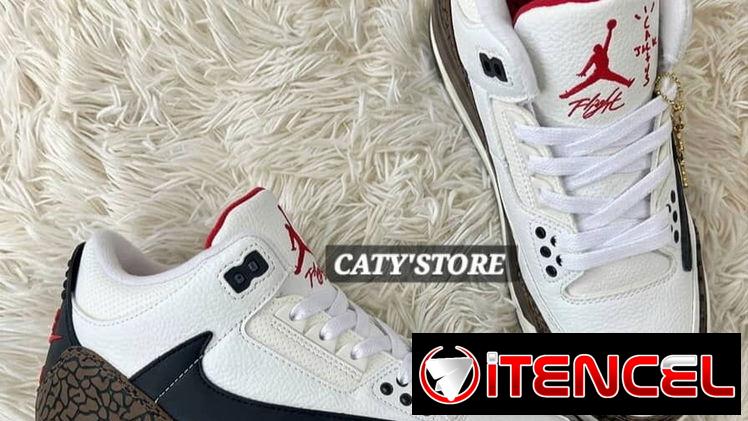 TENIS NIKE AIR JORDAN RETRO 3 x Travis Scott