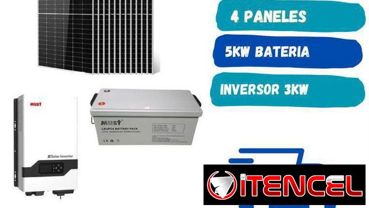 🔆 Kit Solar 3000W