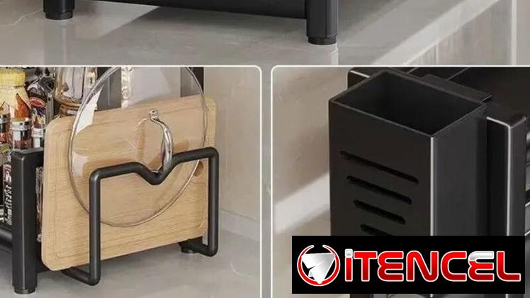 ✅ Organizador de Cocina de 3 Niveles