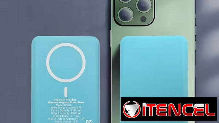 POWER BANK MAGNETICO | POWERBANK 5000MAH | MAGSAFE | BATERIA EXTERNA | CARGADOR INALAMBRICO | CARGADOR PORTATIL | USB C
