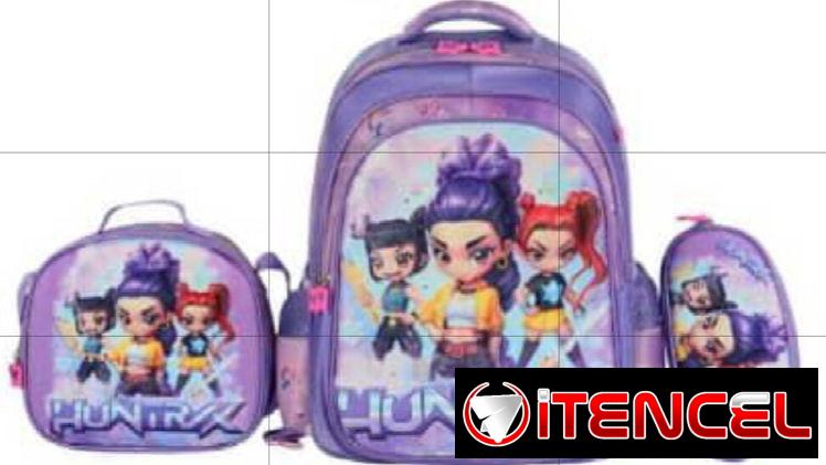Mochilas para niños 3 en 1 varias tematicas