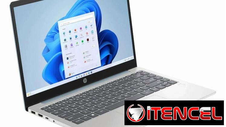 LAPTOP 🎁NUEVA🎁📦CAJA, HP (14-em0002wm), 14″ HD IPS, AMD Athlon Silver 7120U, 4GB DDR5, Radeon 610M, 128GB SSD, 8Horas