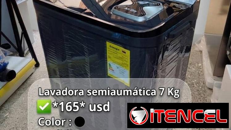 Lavadora semiautomática Milexus de 7 kg, Lavadora automática Milexus de 7.5 kg y Samsung de 9kg