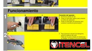 Lava Aspiradora PUZZI Profesional KARCHER con todos sus accesorios