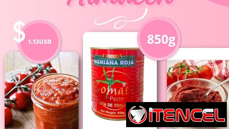 Galletas Maria’s, pasta de tomate y refrescos