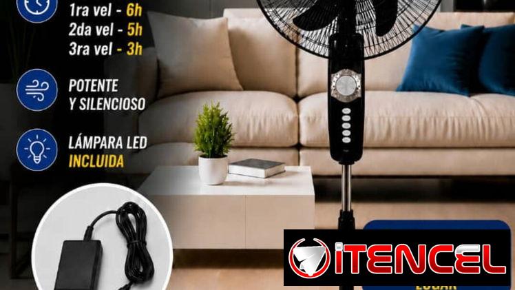 Ventilador recargable milexus