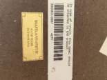 Estatuilla de bronce con base de mármol negro
