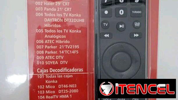 MANDO UNIVERSAL PARA TODOS TIPO DE TELEVISOR