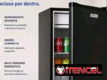 Minibar royal negro y blanco 5.5 pies