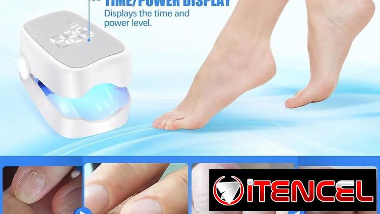 Dispositivo LED/UV para Hongos en Uñas 🦶 Tratamiento Portátil – USB Recargable, Sesiones 7 Min, Mejora Estética en Mano