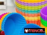 Moldes de silicona para cupcakes 10 por SOLO 1800 CUP.