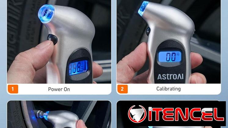 🚗 MEDIDOR DIGITAL PRESIÓN NEUMÁTICOS 150 PSI ASTROAI LCD RETROILUMINADO ENVÍO + GARANTÍA