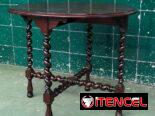 ⚜️ Mesa ovalada antigua restaurada • Entrega incluida 🚛