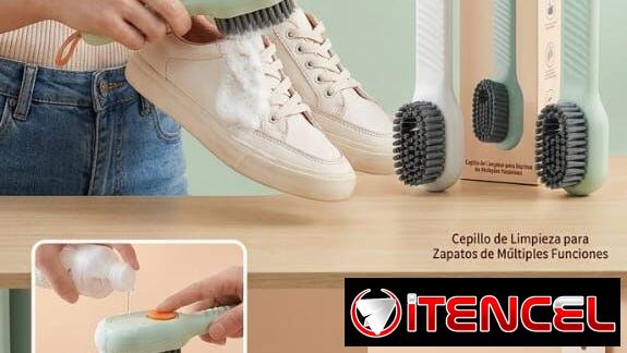Juego de 3 piezas, colores aleatorios, cepillo para zapatos de mango largo
