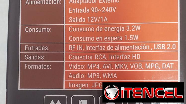 Cajita para TV de Alta Definición!