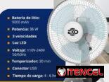 Ventilador recargable