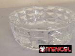 Cenicero de cristal  Medida 10 x 10 cm y 12cmx12cm Precio 3, 5 y 6usd