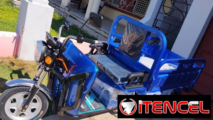 Triciclo eléctrico de carga con batería de gel 60*58 amperes nuevo a estrenar  Transporte incluido 🚛 Papeles de mipyme
