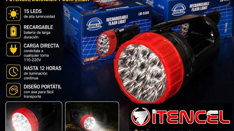 🔦 Linterna Recargable.