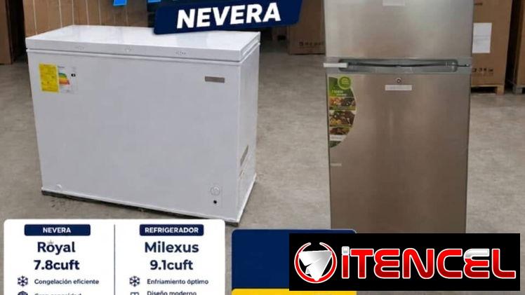 Combo Nevera + Refrigerador