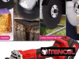 Kit de herramientas portatil. Taladro, pulidora, chipijama y cierra