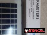 Recargable LÁMPARA SOLAR NUEVA EN CAJA CON PANEL PARA EXTERIORES PARA ILUMINAR PATIOS, ENTRADAS, CALLES PRIVADAS