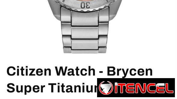 Cambio por iPhone / Citizen Ecodrive Súper Titanium AW1840-50X