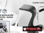 RENUEVA TU BAÑO CON ESTILO GRIFO CASCADA NEGRO MATE