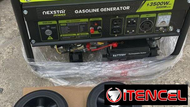 Planta Eléctrica 4 tiempo de gasolina 3500w son 110v y 220vol nueva !