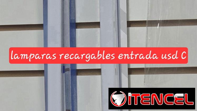 Lamparas recargables Usb C