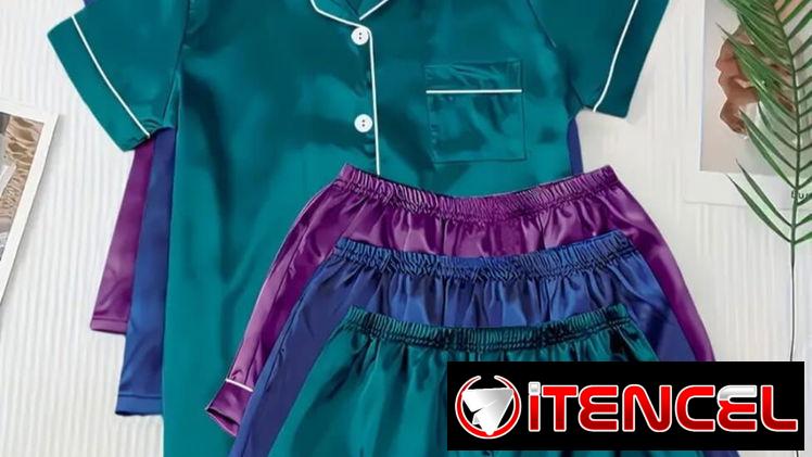 Pijamas de satín